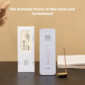 Oriental Incense Sticks & Aromatherapy Palo Santo Sandalwood Agarwood Long Lasting Indoor Fragrance Floral Fruity Scents Professionally Blended