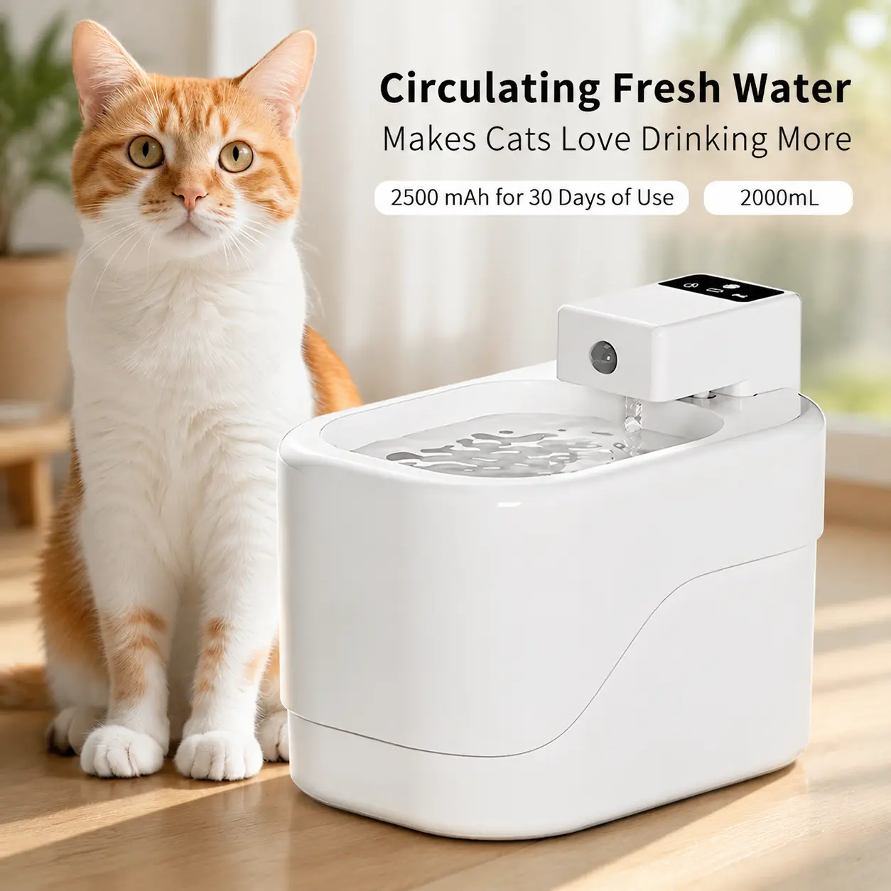 This Auto-Sensing Pet Fountain Solves All My Cat Hydration Headaches