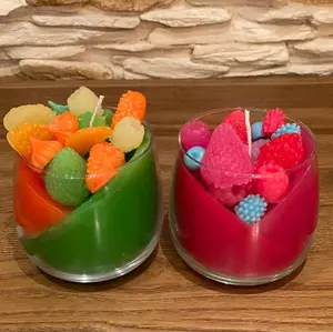 Fruit Cup Candle