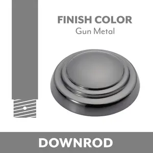 Minka Aire Ceiling Fan Downrod Coupler Gun Metal