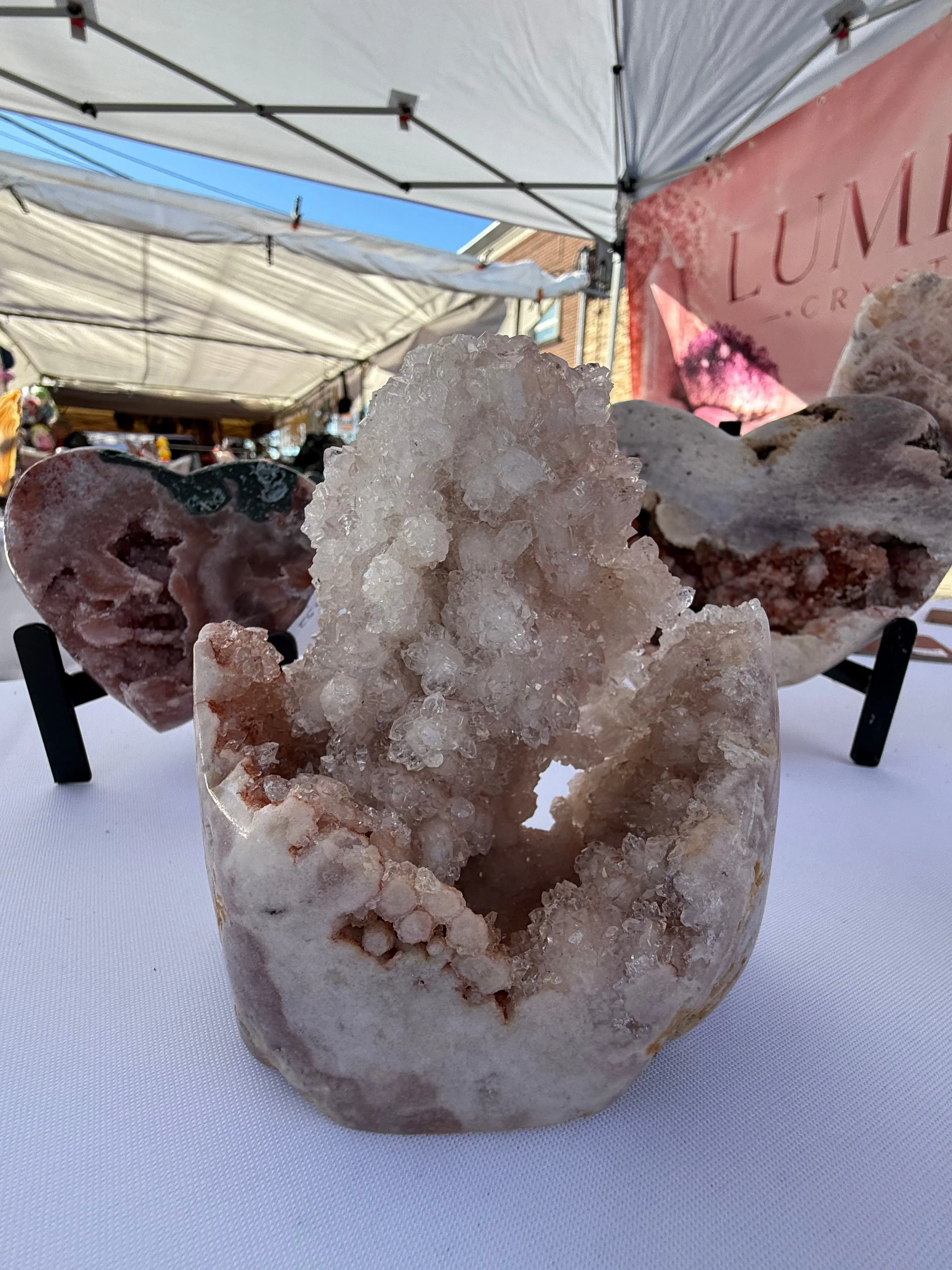 🩷 Natural Pink Amethyst Druzy