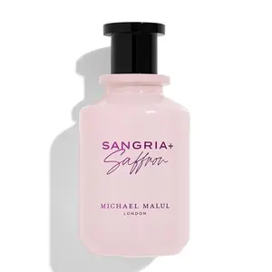 Sangria+Saffron by Michael Malul – Fruity Floral Perfume with Sparkling Orange, Raspberry & Suede (3.4 oz EDP)