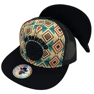 De Rancho Circle Dust Aztec Hat DR177