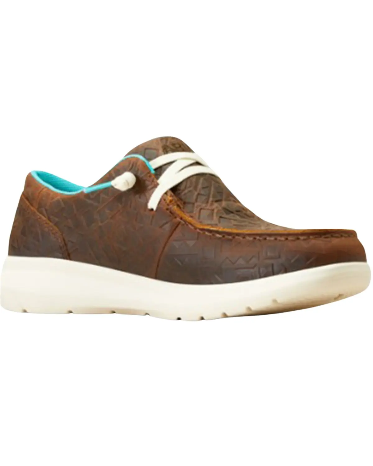 Ariat Women's Women'S Hilo Embossed Casual Shoes Moc Toe - 10047015