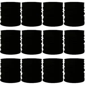 12-30 Pieces  Gaiters Scarf  Wrap Headwear Balaclava  Mask Sun Bandanas for Women Men Running,Cycling,Fishing