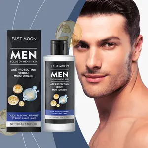 East Moon Men's Face Firming Serum Lighten Fine Lines, Firming And Hydrating Daily Skin Care Moisturizer Facial Age Protecting Comfort Moisture Moisturizing