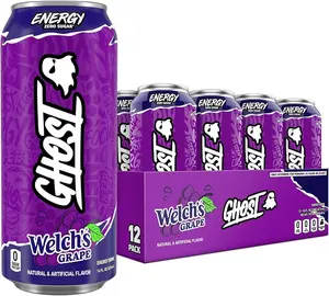 Ghost Energy Drink – 200mg Natural Caffeine, Zero Sugar, No Artificial Colors | Vegan & Gluten-Free
