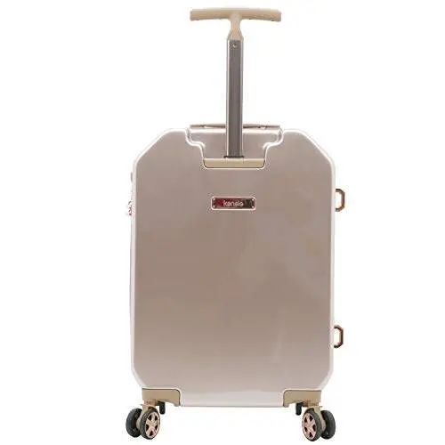 kensie Women's 3D Gemstone TSA Lock Hardside Spinner Luggage