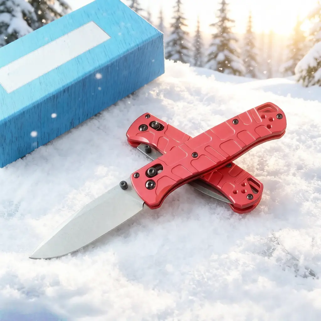 1 piece of high-quality EDC folding knife, aluminum alloy handle, fruit knife, dining knife, EDC multifunctional tool, durable and lightweight, suitable for camping, picnicking, travel and daily use