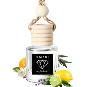 Hanging Car Diffuser Air Freshener, Refreshing Car Fragrance, Car Interior Accessories, Home & Office Decor, 1 Count, Liquid Form