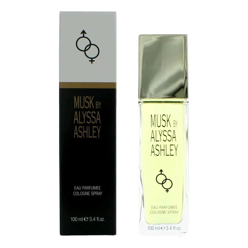 Alyssa Ashley Musk Women's Fragrance - 3.4 oz Dreamy Floral Musk EDP Spray, Romantic Wear Floral Scent (3 to 3.9 fl oz Range), Daily Use Cologne