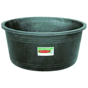 212 MAIN Smooth Heavy-Duty 25 gal Circular Tub, KMB103 Pet Bird Feeding Tool