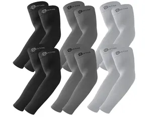 UV Sun Protection Arm Sleeves, UPF 50 Sports Cooling Arm Compression Sleeves for Men Women Teenager