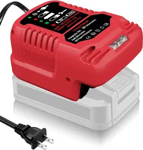 Mini Charger for Bauer 20V ,1701C-B 20V  Adapter Replacement for Bauer 20V Hyper .max Lithium   Power Equipment Drill  Charger( Not Included)