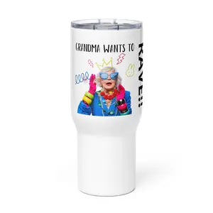 Grandma Rave Travel mug