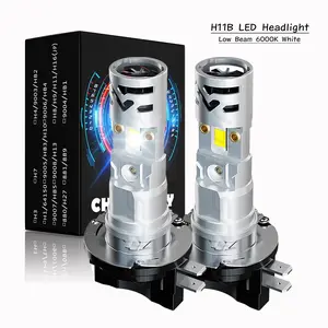 H11B LED Headlight Bulbs Kit For Hyundai Veloster 2012-2015 Low Beam 6500K White