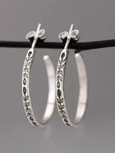 Vintage Simple C-Shaped Earrings, Unisex Fashion Jewelry for Daily Wear & Parties, Stylish Accessory for Men & Women, Trendy Jewelry