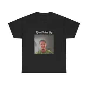 I Just Roke Up Daniel Larson ' Graphic T-Shirt Unisex Heavy Cotton, Funny, Casual, Gifts