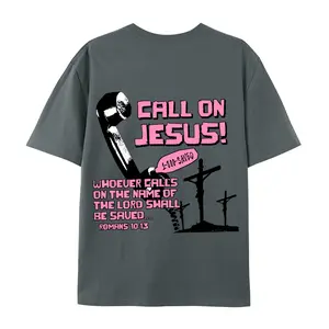 Call On Jesus! 1-800-Saved Whoever Calls On The Name Of The Lord Shall Be Saved.... Romans 10:13 Printed Men's T-shirt
