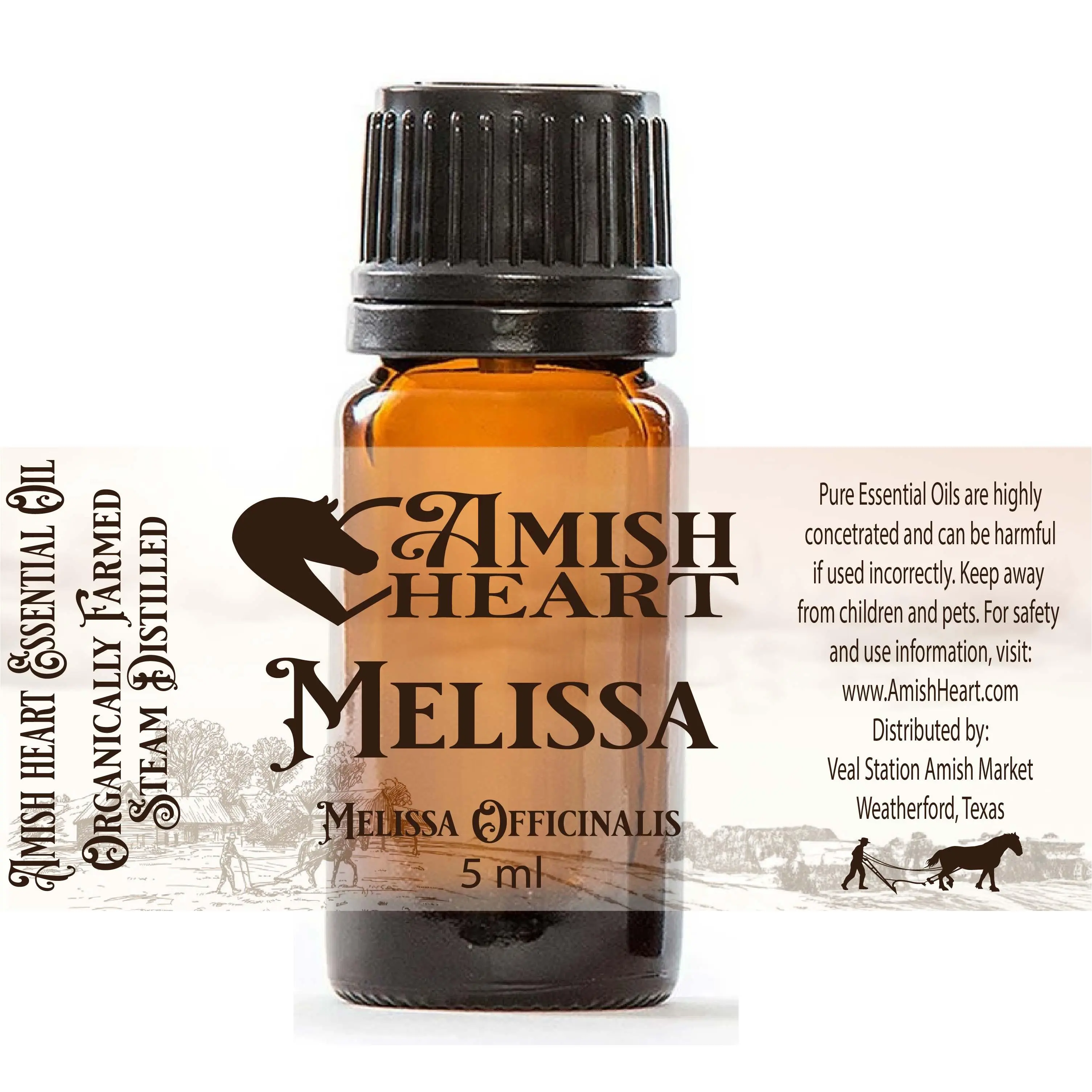 Melissa Essential Oil | Uplifting & Antiviral | Amish Heart
