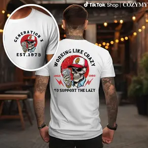 A one Working Like Crazy Shirt