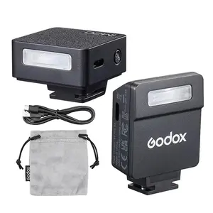 Godox  IM22 Mini Flash Manual Flash for Various Camera Models 5 Output Levels of Power Universal Hot Shoe Mount Accessories Photographic Fill Light