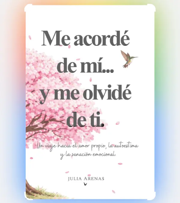 "Me Acordé de Mi... y Me Olvidé de Ti.": Spanish Edition Paperback Self-Help Guided Journal for Self-Love, Esteem Boost, Emotional Healing and Inner Strength