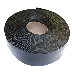 Anti-Crack 65FT x 3IN Asphalt Tarmac Joint Crack Sealer Fabric Self-Adhesive Patch Bitumen  Tape, Parking Lot, Roof, All Weather (618)