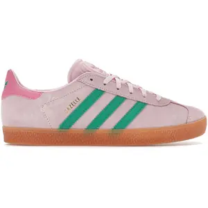 adidas Gazelle Clear Pink Court Green (GS)