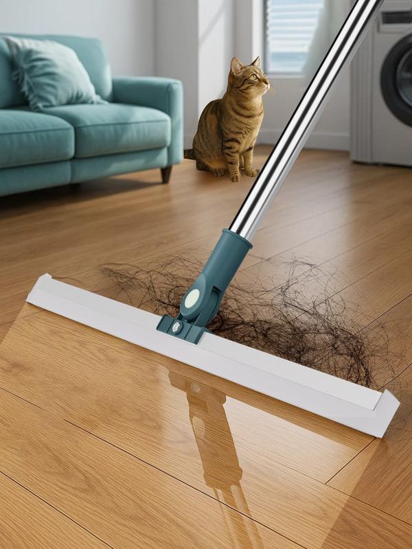 Magic Mop | 3-Piece Kit All Surface Sweeper and Squeegee for Wet and Dry Cleaning Dust, Dirt, Liquids, Pet Hair, Tile, Hardwood Floors