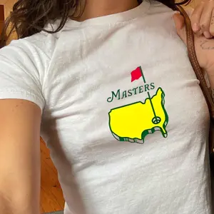 Vintage Masters Champions 1934 2026 Baby Tee , Augusta National Golf Club Baby Tee, Golf Fan Tee