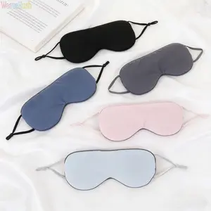 2026 New 5-Pack Milk Silk & Ice Silk Sleep Eye Masks, Aviation Grade Full Blackout Design, Ear-Hanging Comfort Fit, Soft Breathable Blindfold for Eye Protection, Perfect for Office Lunch Break, Night Sleep, Travel & Airplane Use for Men Women