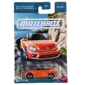 Matchbox 2019 VW Beetle Convertible Orange #04/05