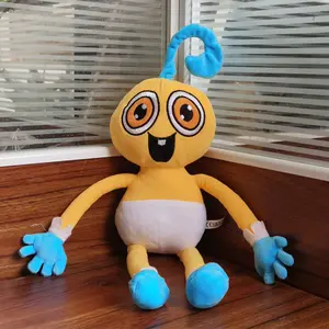 New in stock Poppy son Nacy plush toy poppy son yellow question mark Poppy cub doll