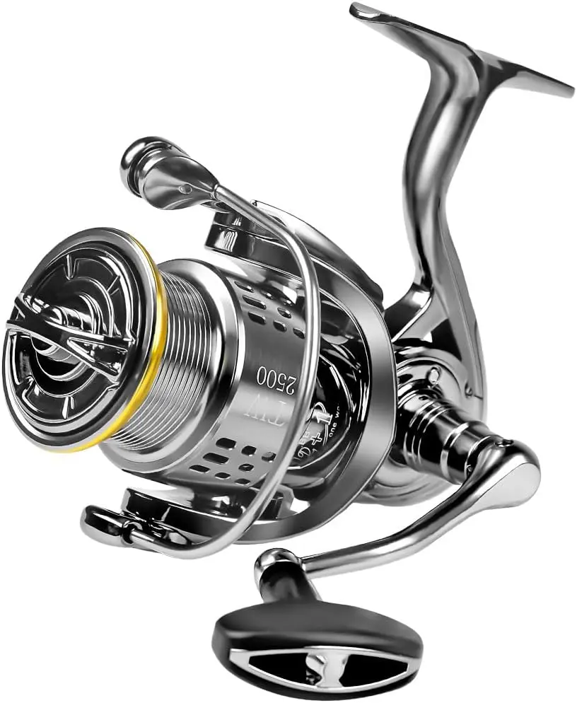 Saltwater Spinning Reel, 12+1BB Ultra Lightweight  Fishing Reel, Metal Frame Carbon Fiber 33 LB Max Drag, 5.5:1 High Speed Ultra Smooth for Saltwater Fishing Reels