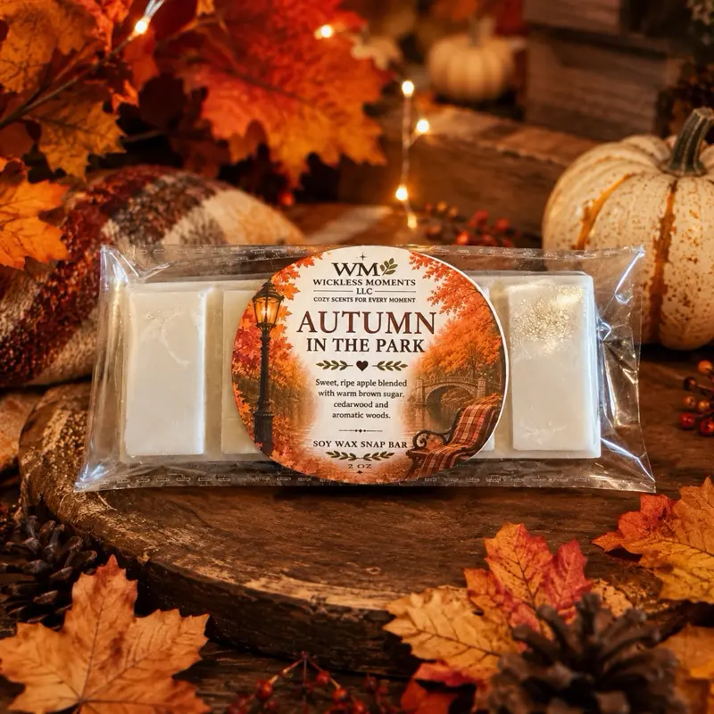 Autumn in the Park Soy Wax Snap Bar | 2 oz