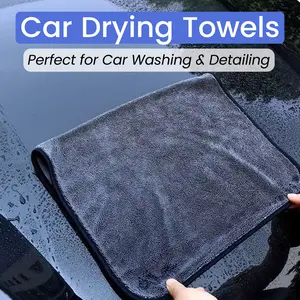 1 Count Shiny Wipes Shower Cleaning Cloths, Gray Streak Free Microfiber Bath Shower Towel, Super Absorbent Reusable Cleaning Cloths for Car and Home