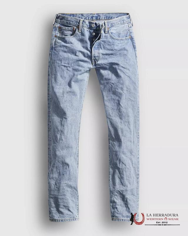 LEVI'S MENS 501 ORIGINAL STRAIGHT LEG JEAN- DENIM 005010134