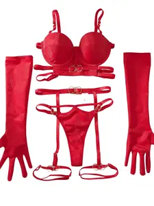 Noir Snake Print Bondage Lingerie Set: Edgy Boudoir Glam for Bold Nights
