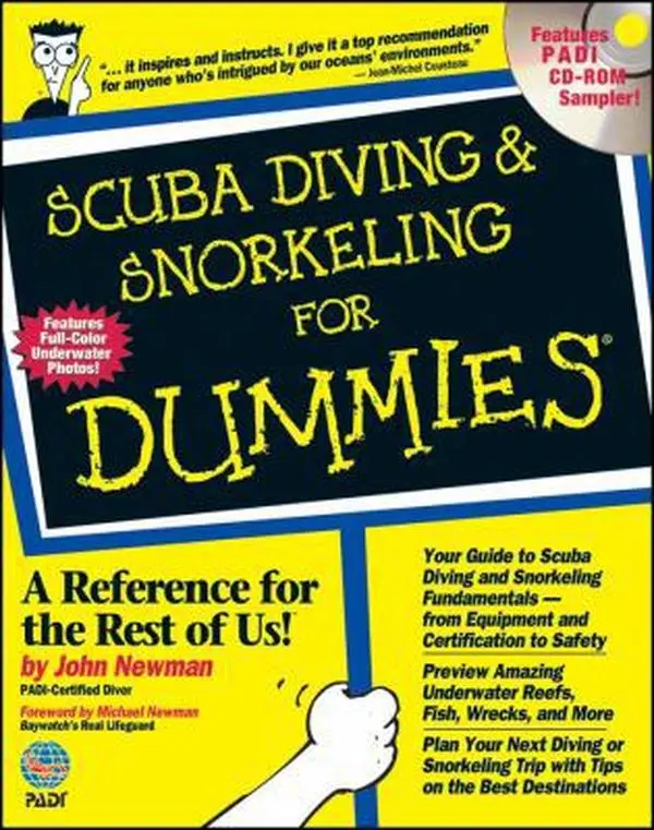 USED Book - Scuba Diving & Snorkeling for Dummies by John Newman (Paperback) - english