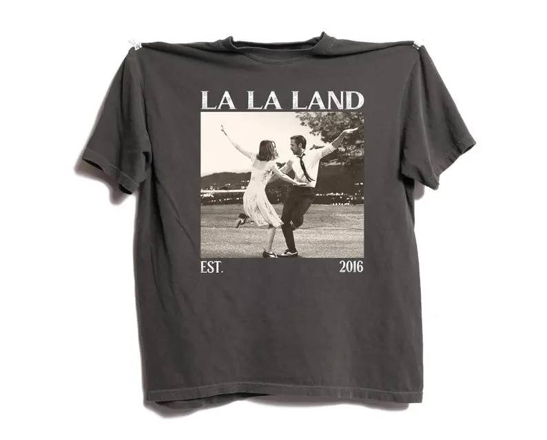 Comfort Colors La La Land Movie TShirt Unisex