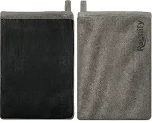 Clay Mitt Pack of 2 - Gray, Automotive & Motorcycle, Car Washing & Maintenance, Car Wash Accessories