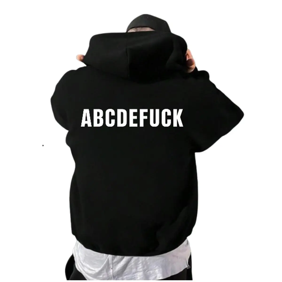 Abcdefck Funny Hoodie, Dark Aesthetics Shirt, Funny Adult Sweatshirt, Menswear, Unisex Sweater Pullover Tee