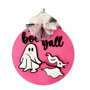 Ghost Dog Ghost walking dog Door Hanger Hanging Decor Decoration Hangable