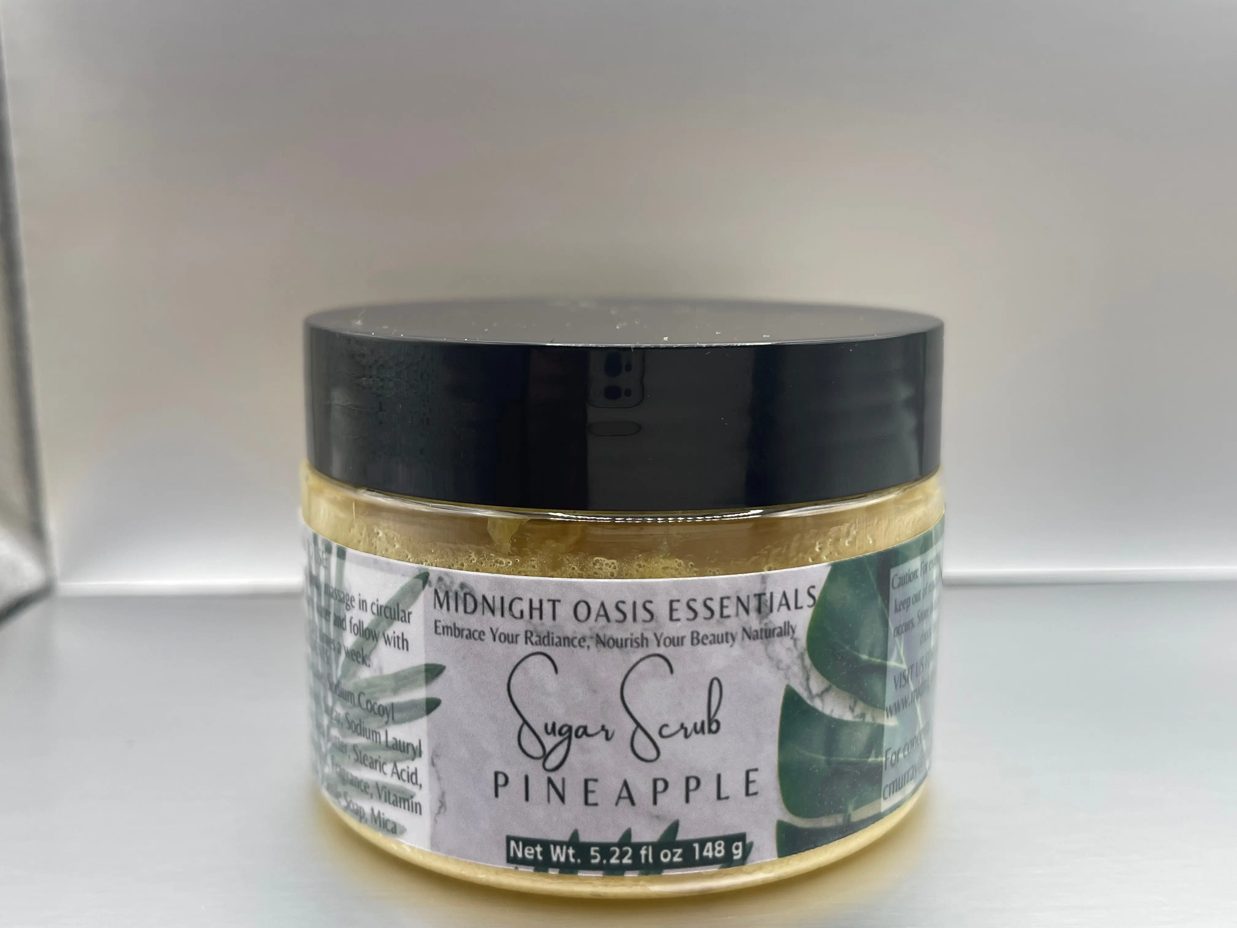Pineapple Whipped Sugar Scrub