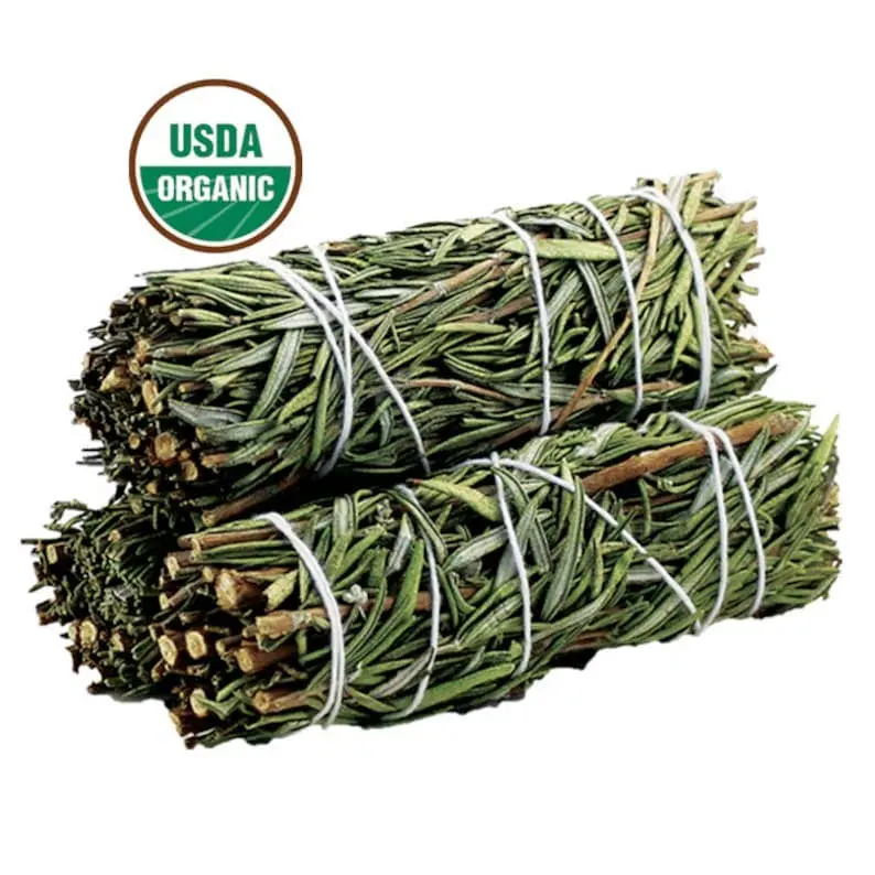 Rosemary Sage Smoke Cleansing Wand Light Tool Perfume Scent Scented Aroma Fragrance