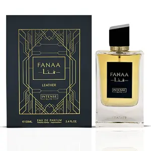FANAA Leather for Men EDP - Eau De Parfum 100 ML (3.4 Oz) I By Intense Elite