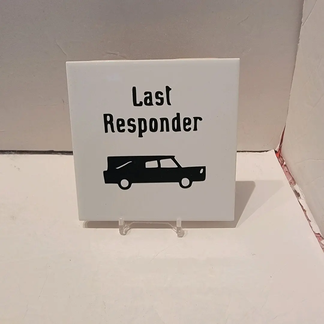 Last Responder Ceramic Tile Coaster Tableware Customized