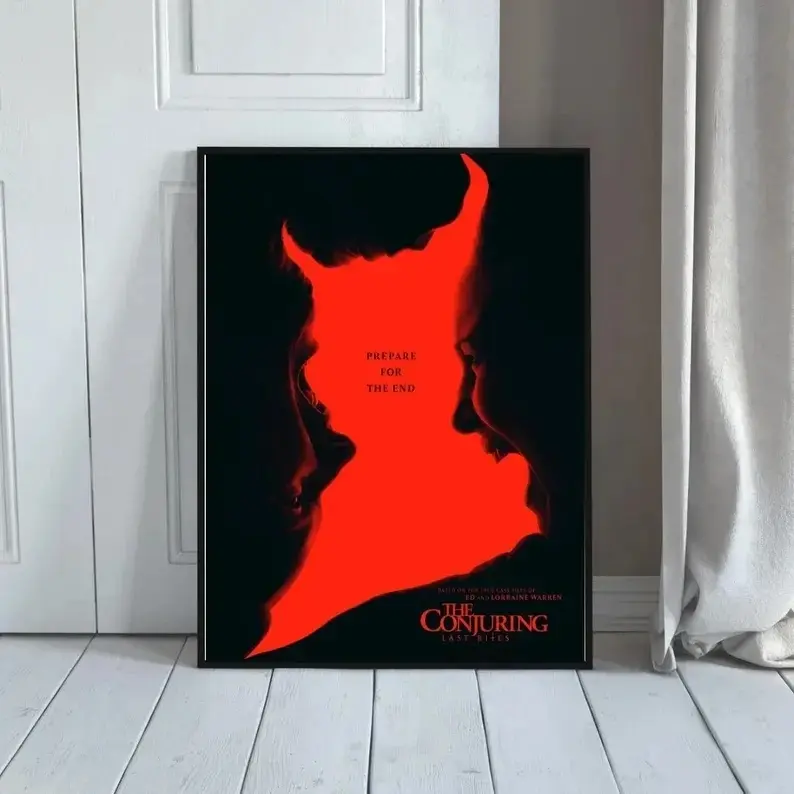 The Conjuring Last Rites (2025) Poster, Popular Film Art Prints, Home Decor, Gift for Fans