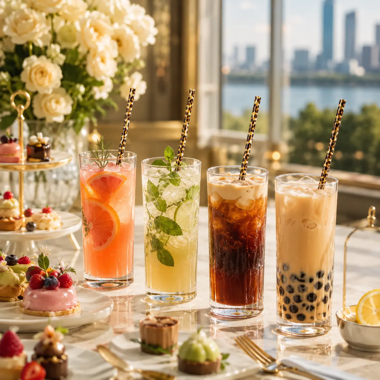 20/40/60 Pack Bulk Cheetah Pattern Reusable Plastic Straws With Cleaner Brush Women Wild Safari Tumbler Party Favors